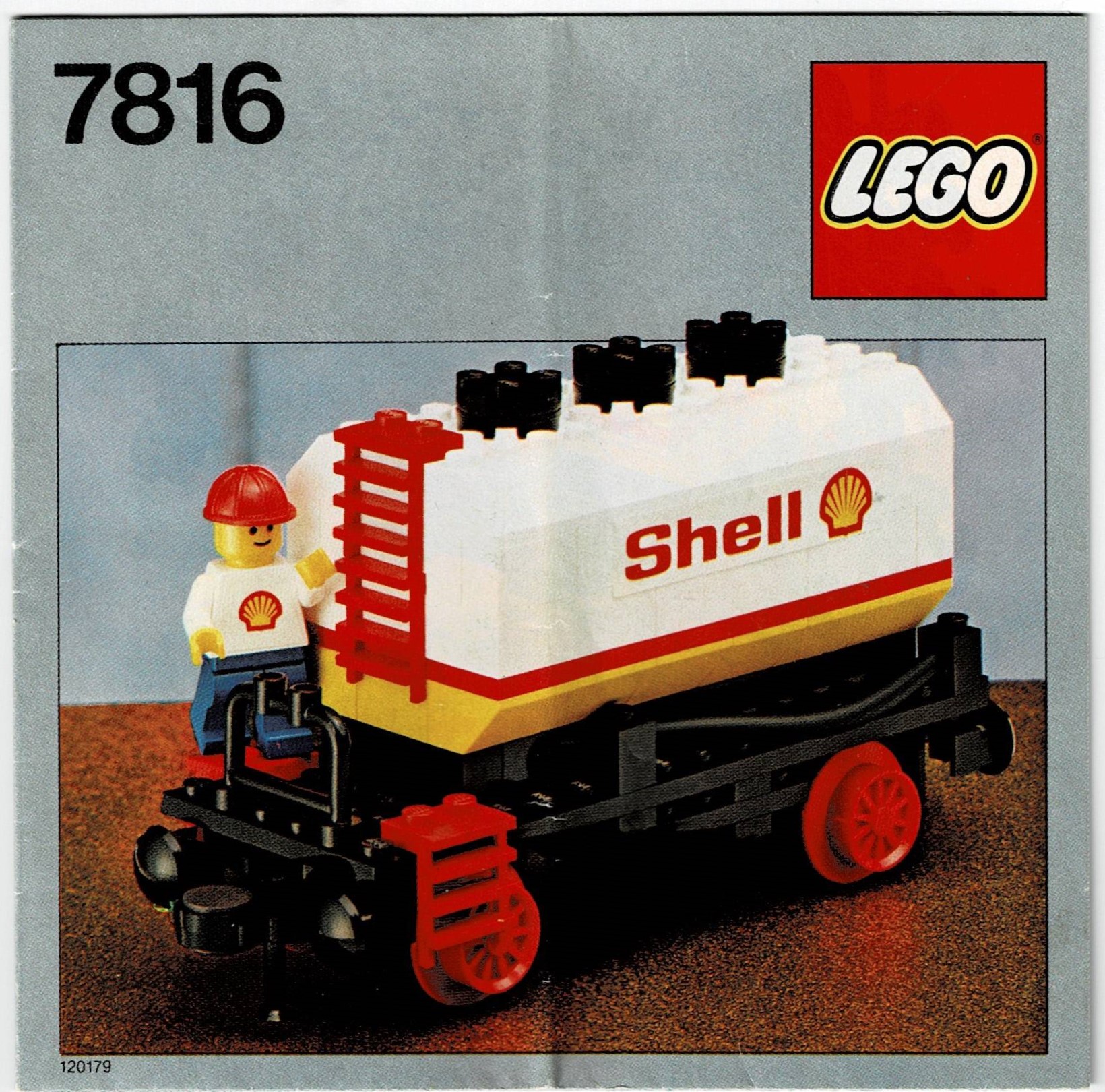 Lego Shell Tanker Wagon