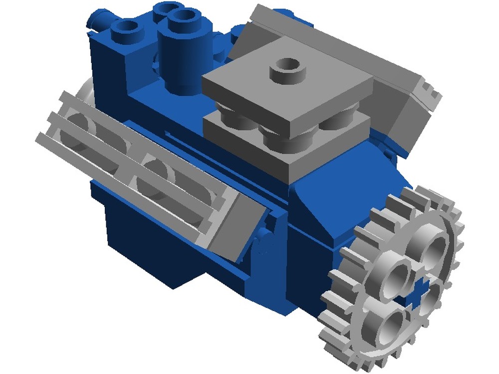 Lego Small Scale Engine