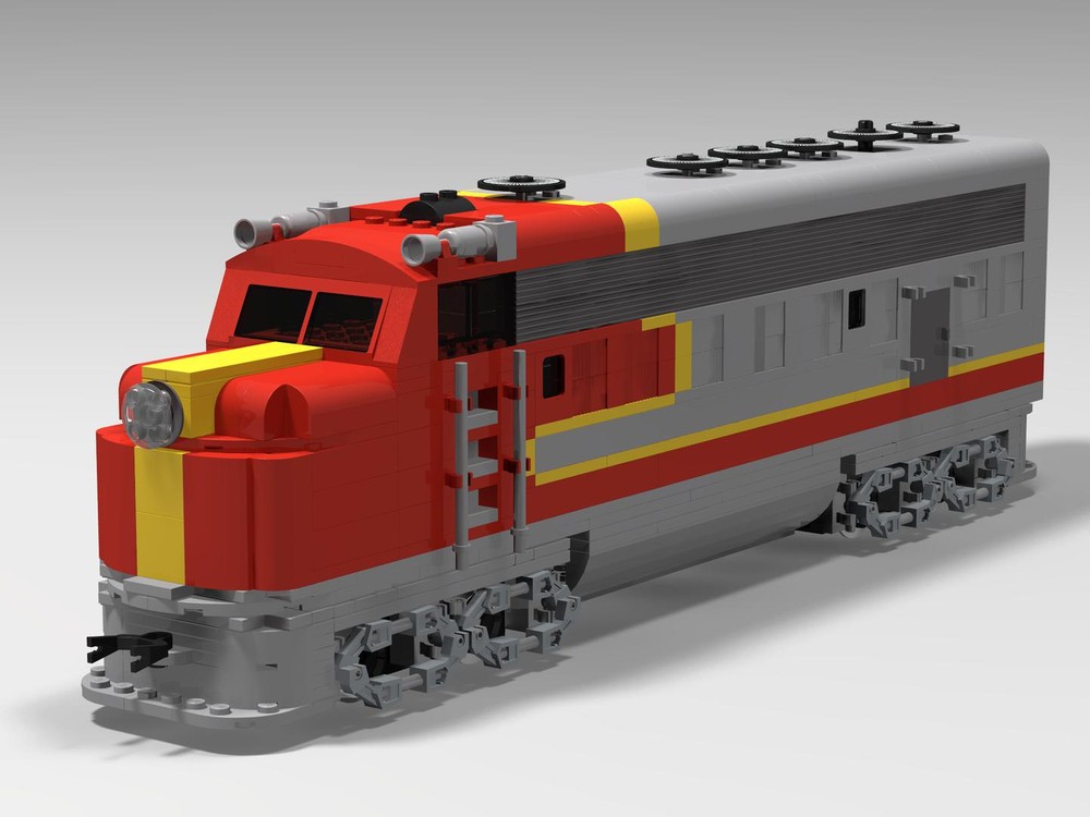 Lego Santa Fee Superchief 8 Wide