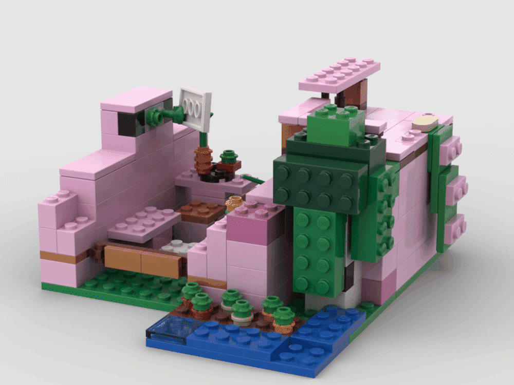 Lego piggy café