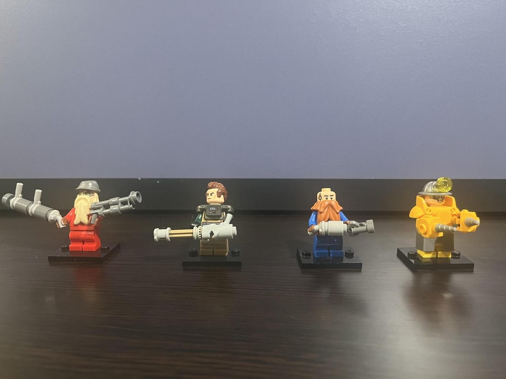 Lego Deep Rock Galactic Dwarves (Minifigures)