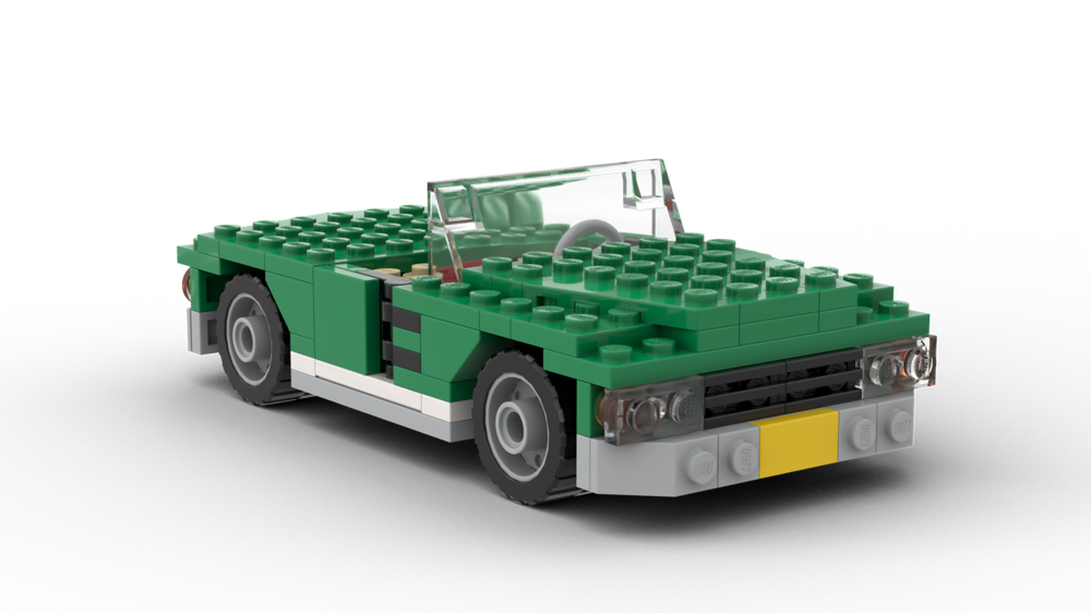 Lego 6743 Set Alternative Old Convertible
