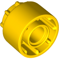Lego Technic Driving Ring Extension, 8 Ridges / Yellow