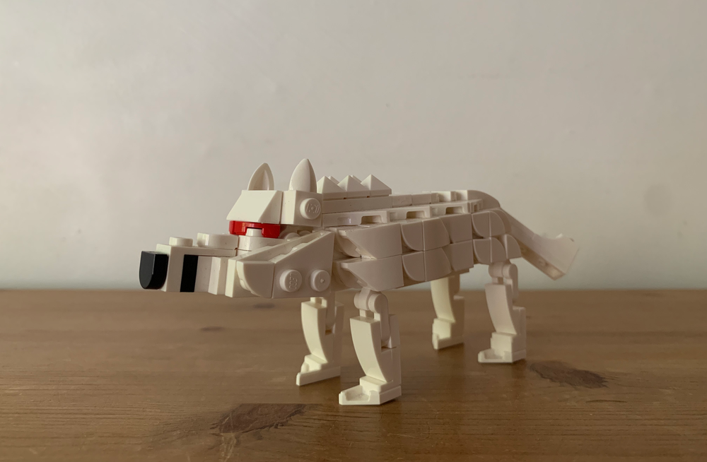 Lego Ghost the Direwolf
