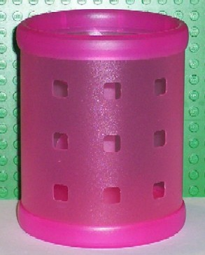 Lego Clikits Container, Cylinder 10 x 10 with 9 Holes (clikits185 / clikits186 / clikits187)
