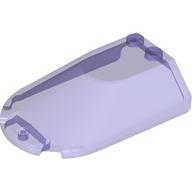 Lego Windscreen 4 x 6 x 1 1/3 / Trans-Purple
