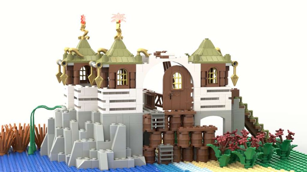 Lego Beach castle