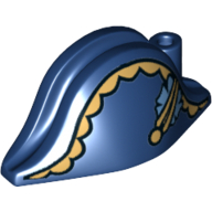Lego Hat Pirate Bicorne with Admiral Print