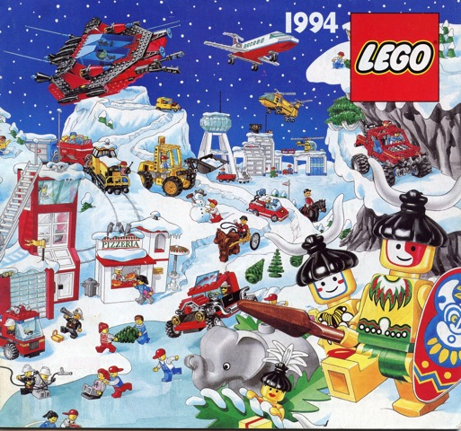 Lego 1994 Large Danish Christmas Edition (923321-DK)