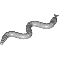 Lego Animal, Snake, Small / Light Bluish Gray