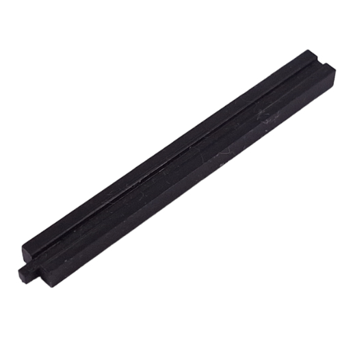 Lego Modulex Window Frame Section, Single Upright9 L / Modulex Black