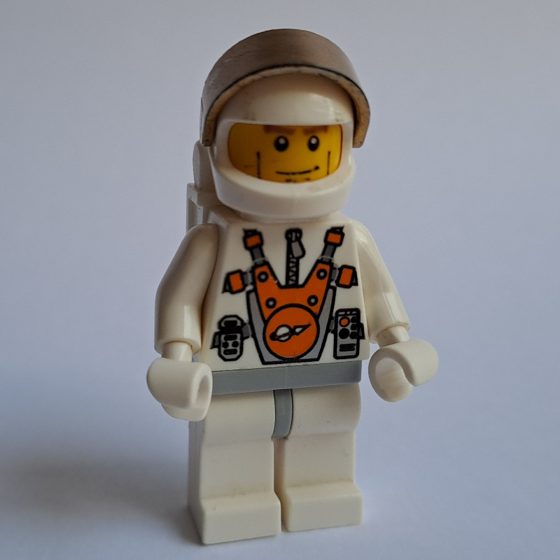 Lego Mars Astronaut, Cheek Lines, and Backpack