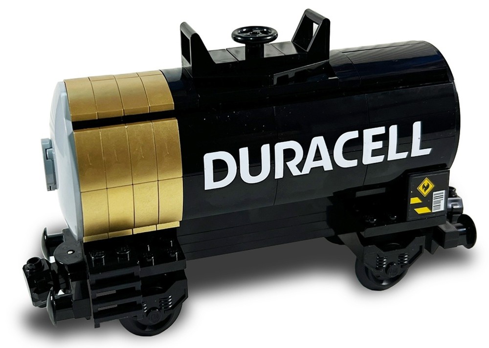 Lego Duracell Rail Tanker Wagon