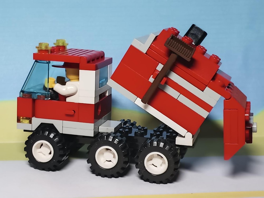 Lego 6668 refuse collection truck