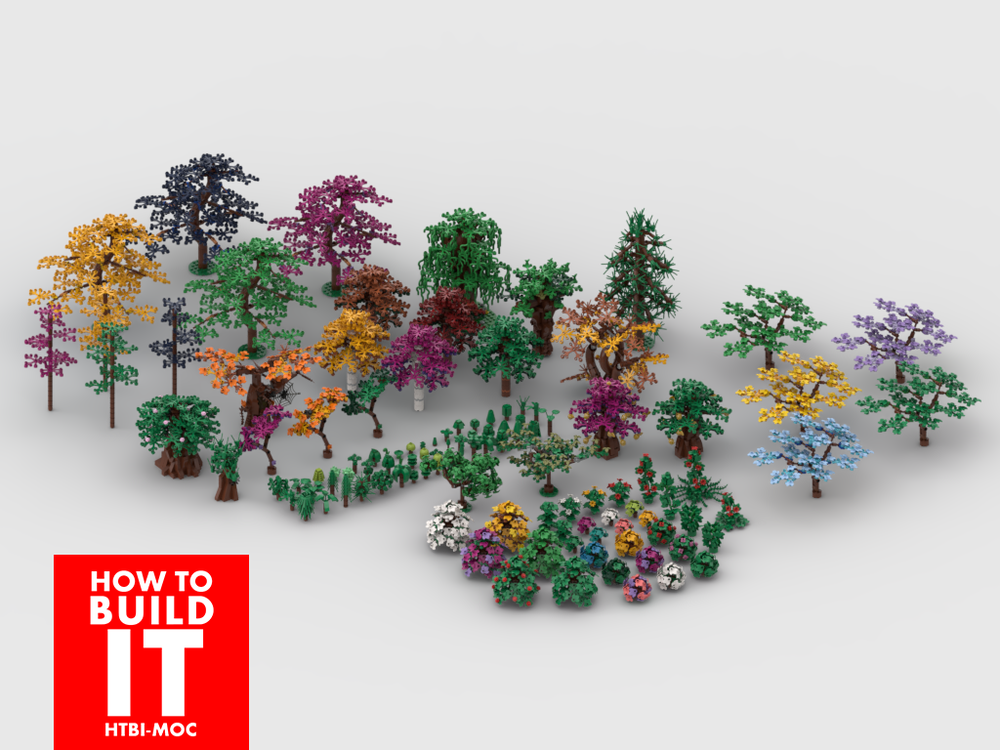 Lego Plants Pack (116 Designs)