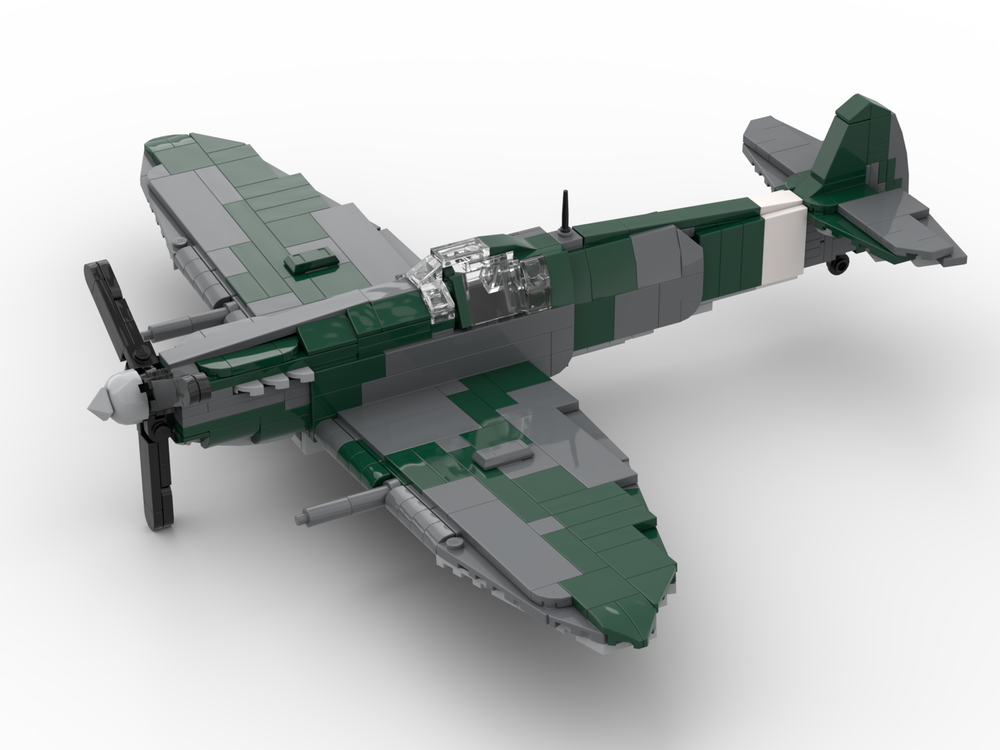 Lego Spitfire MK V 1:35 scale model