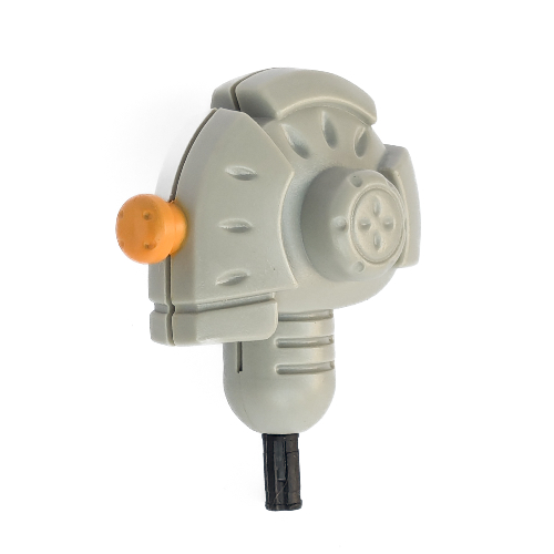 Lego Large Figure Head, Jens (McDonalds) / Light Gray