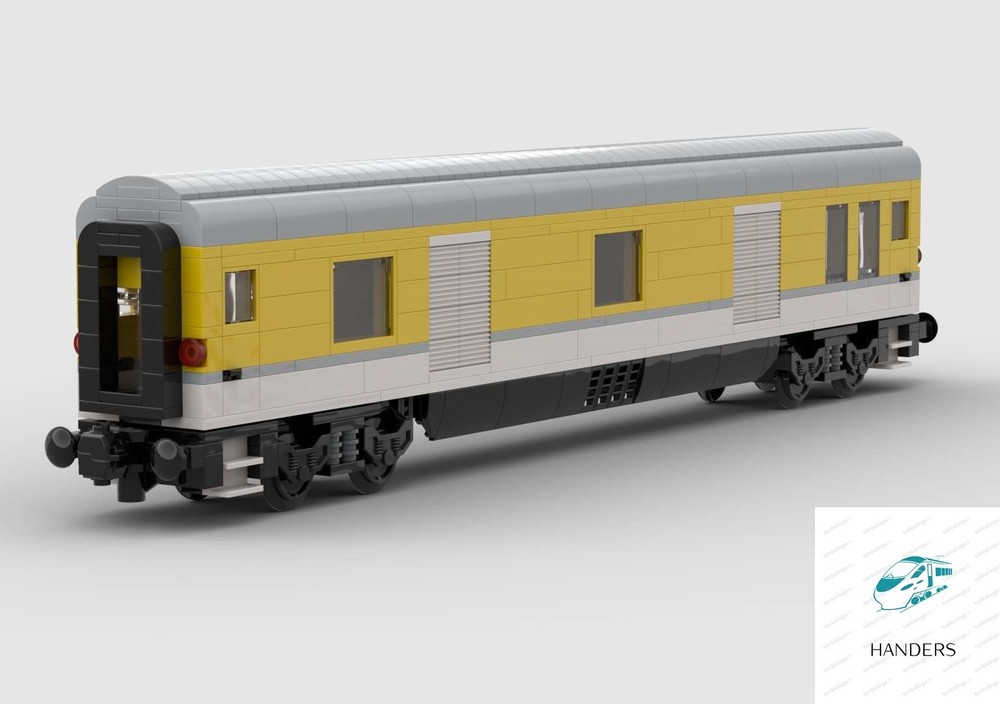 Lego German Postal Wagon