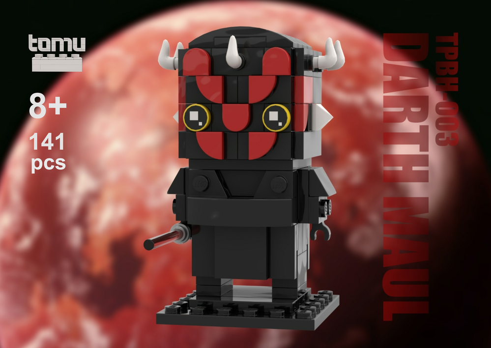 Lego Maul Brickhead