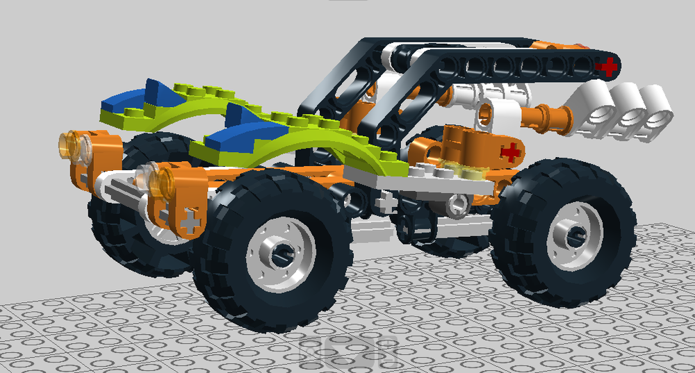 Lego 42088 off-road modified