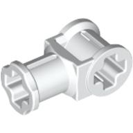 Lego Technic Axle Connector with Axle Hole / White