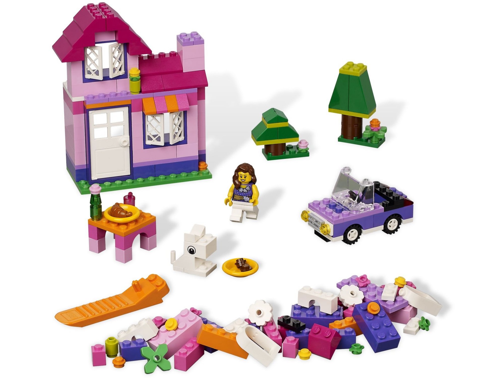 Lego Pink Brick Box