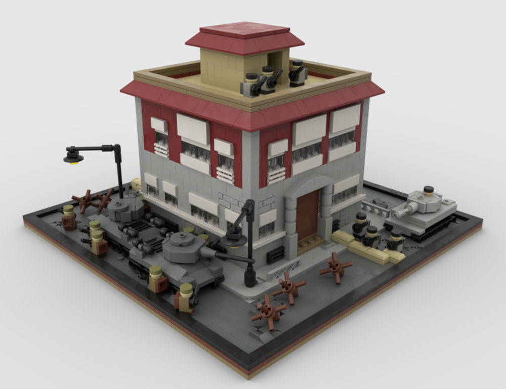 Lego Battle in Berlin microscale