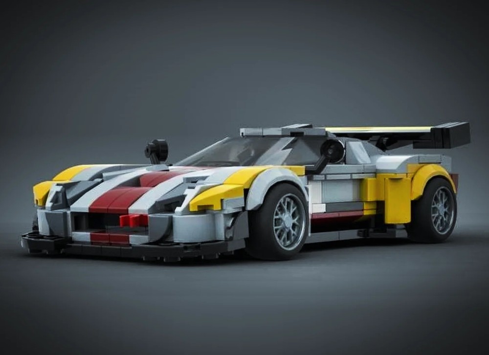 Lego Ford GT GT1 Matech #41 Racecar