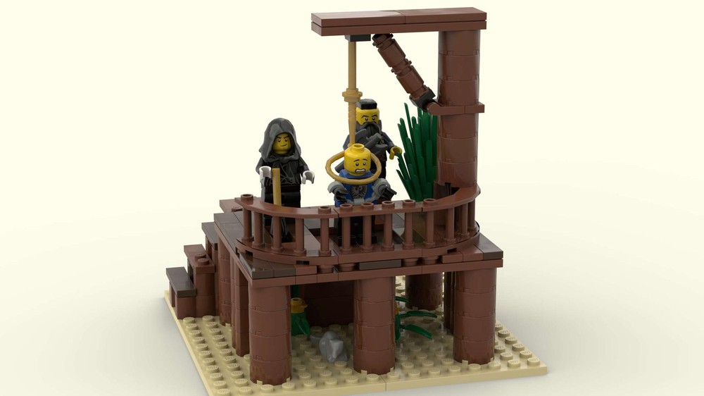 Lego Medieval Hanging MOC