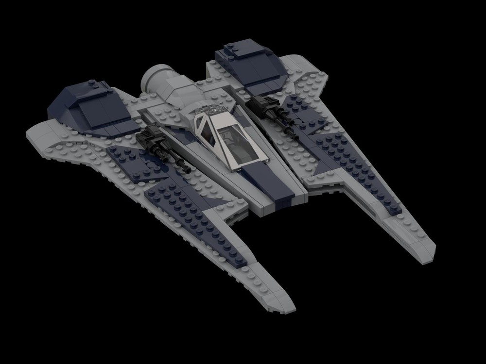Lego Mandalorian Fang Fighter