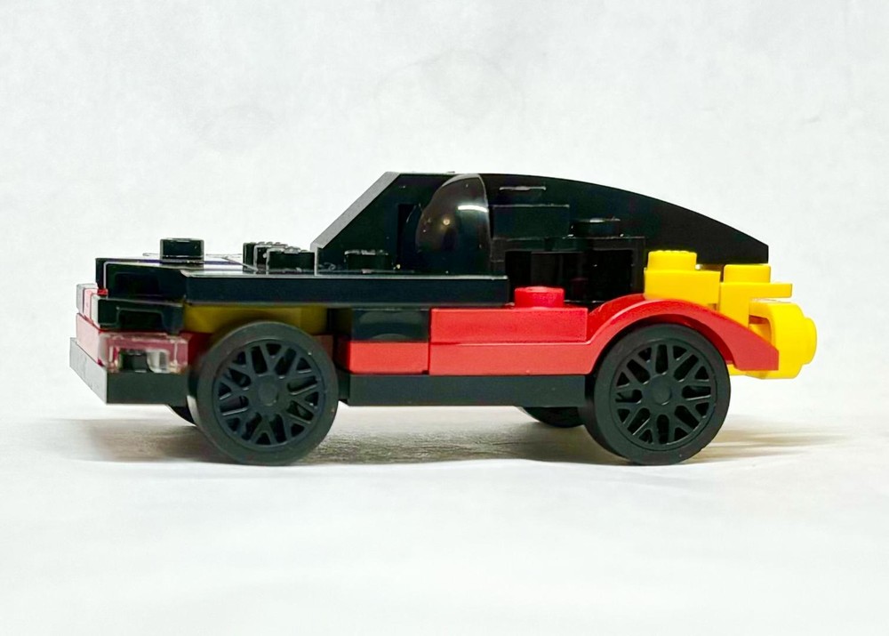 Lego 30709-Black Car with Flame