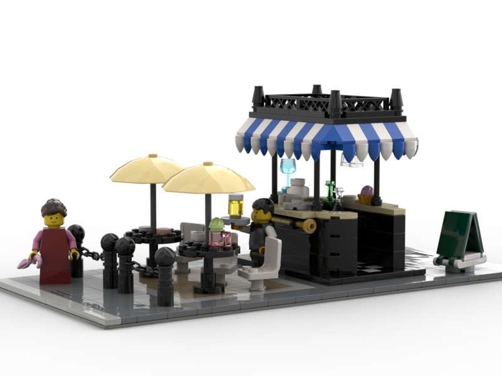 Lego Victorian - Buvette