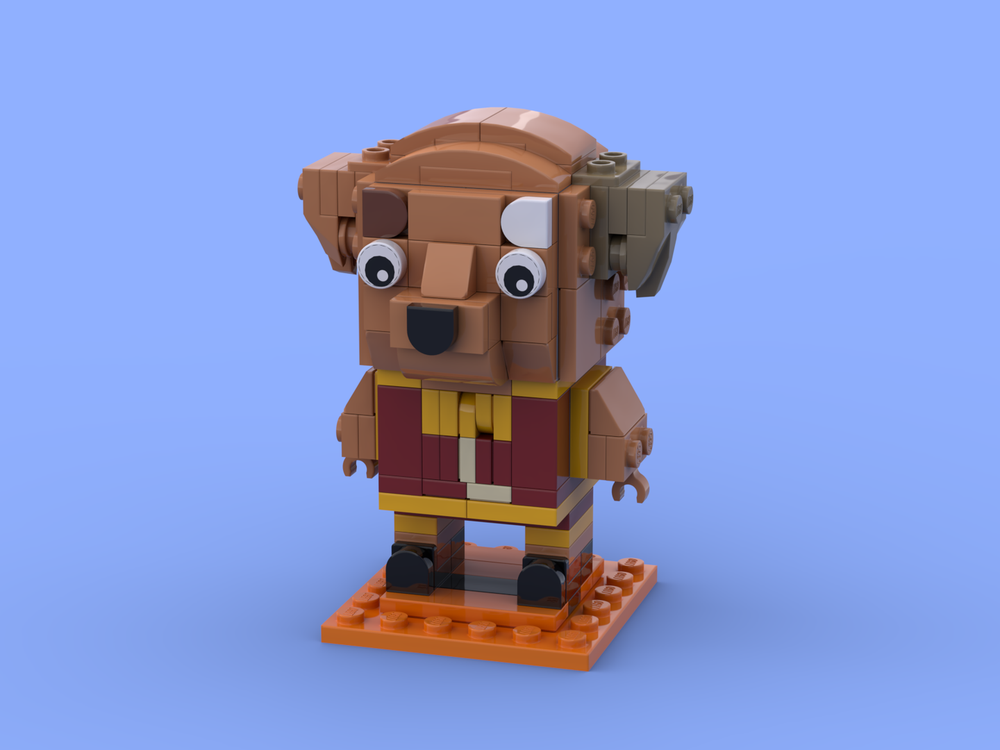 Lego Cleveland 'Moon Dog' Mascot Brickheadz