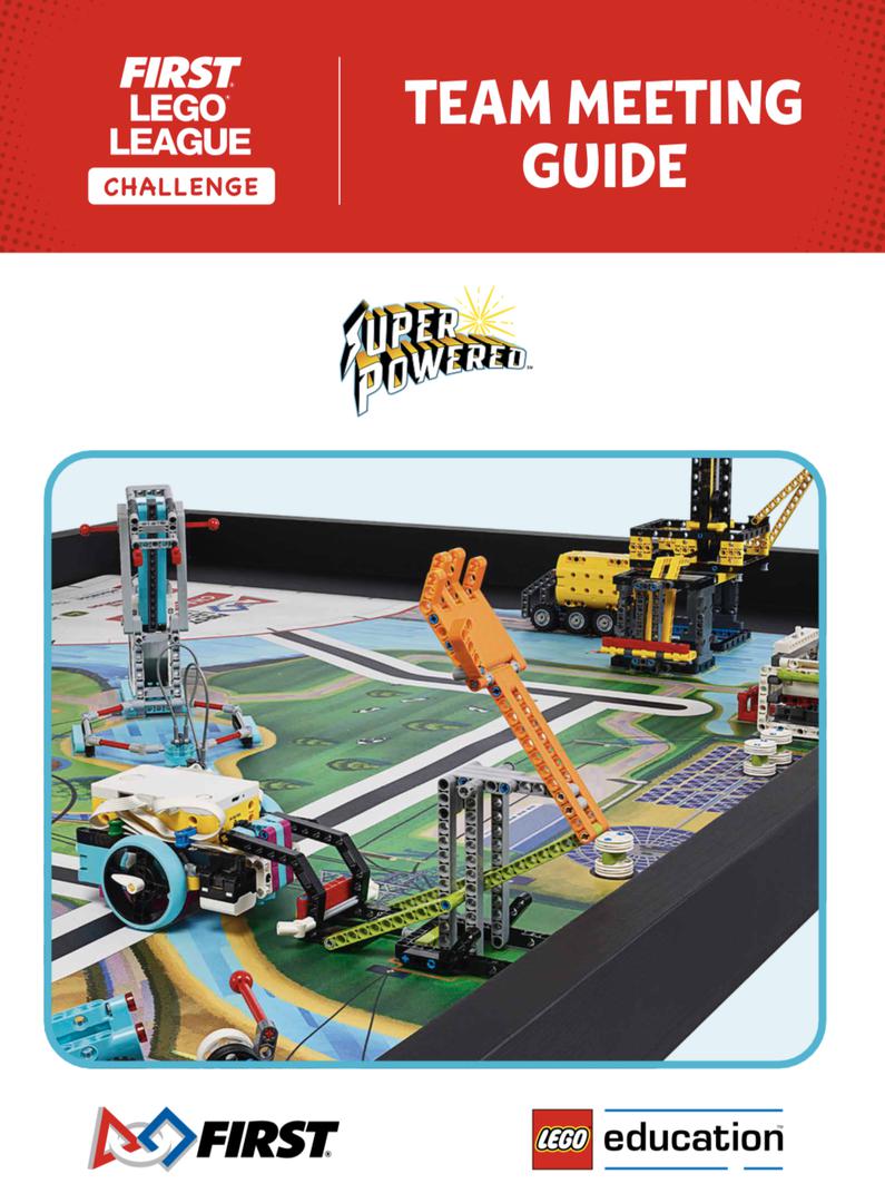 Lego SUPERPOWERED Team Meeting Guide (FLL Challenge)