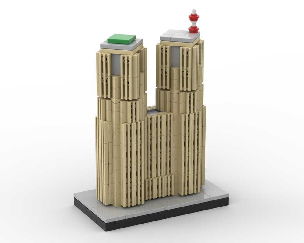 Lego 1:2000 Tokyo Metropolitan Government Building
