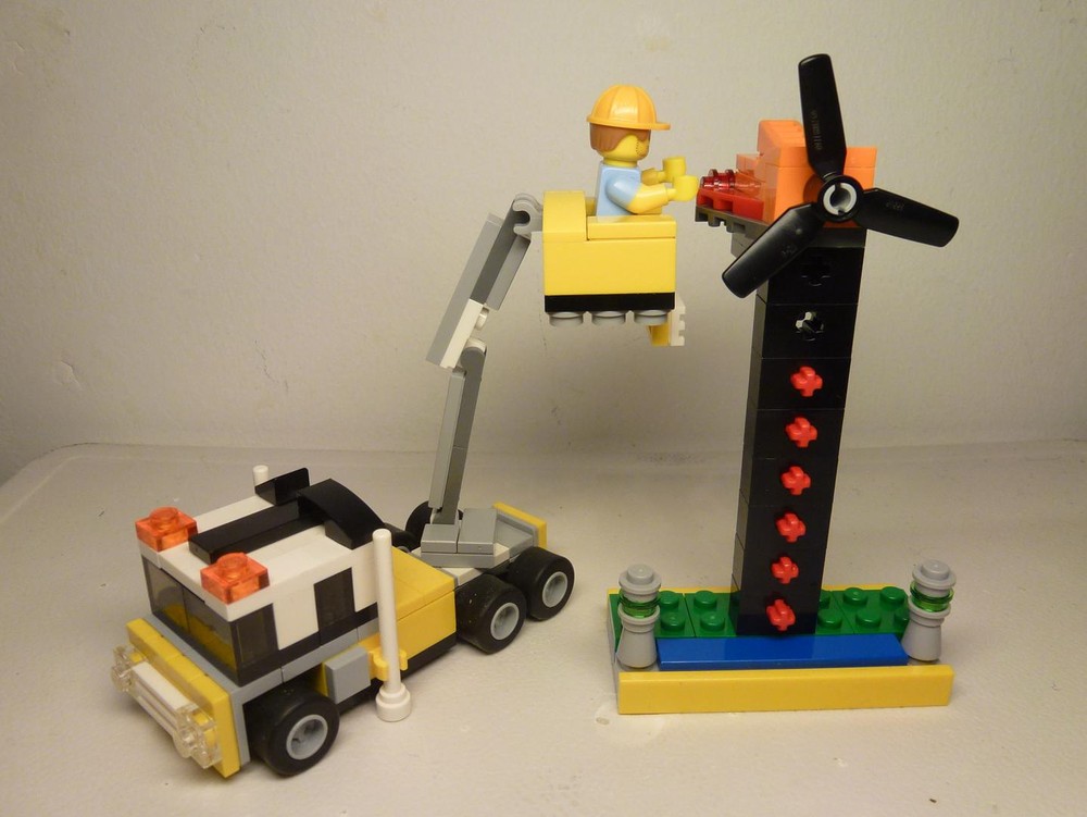 Lego 31060 Cherry Picker and Windmill