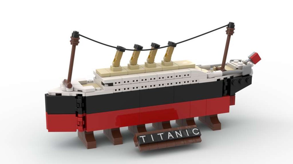 Lego Microscale Titanic