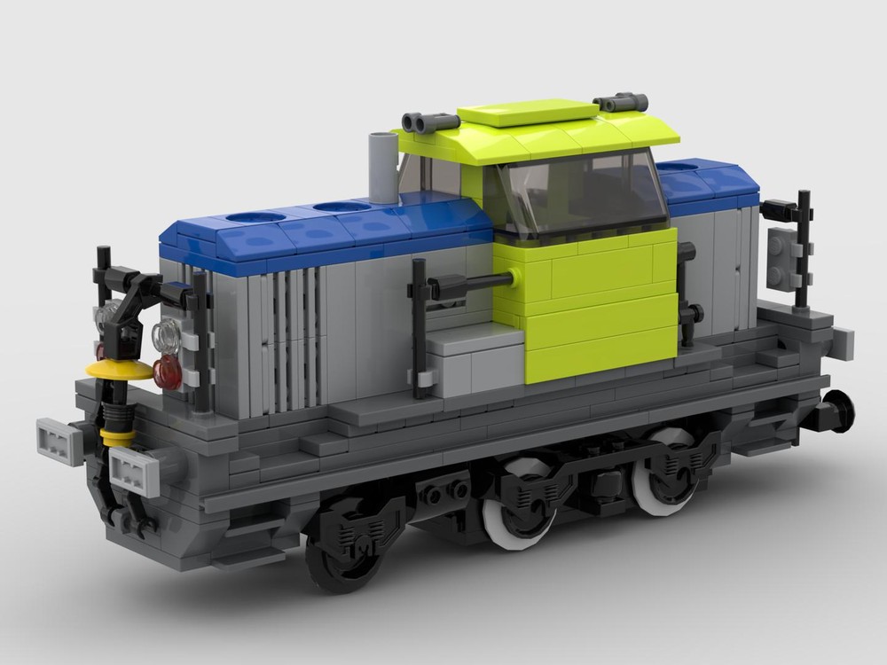 Lego Vossloh G6 diesel engine