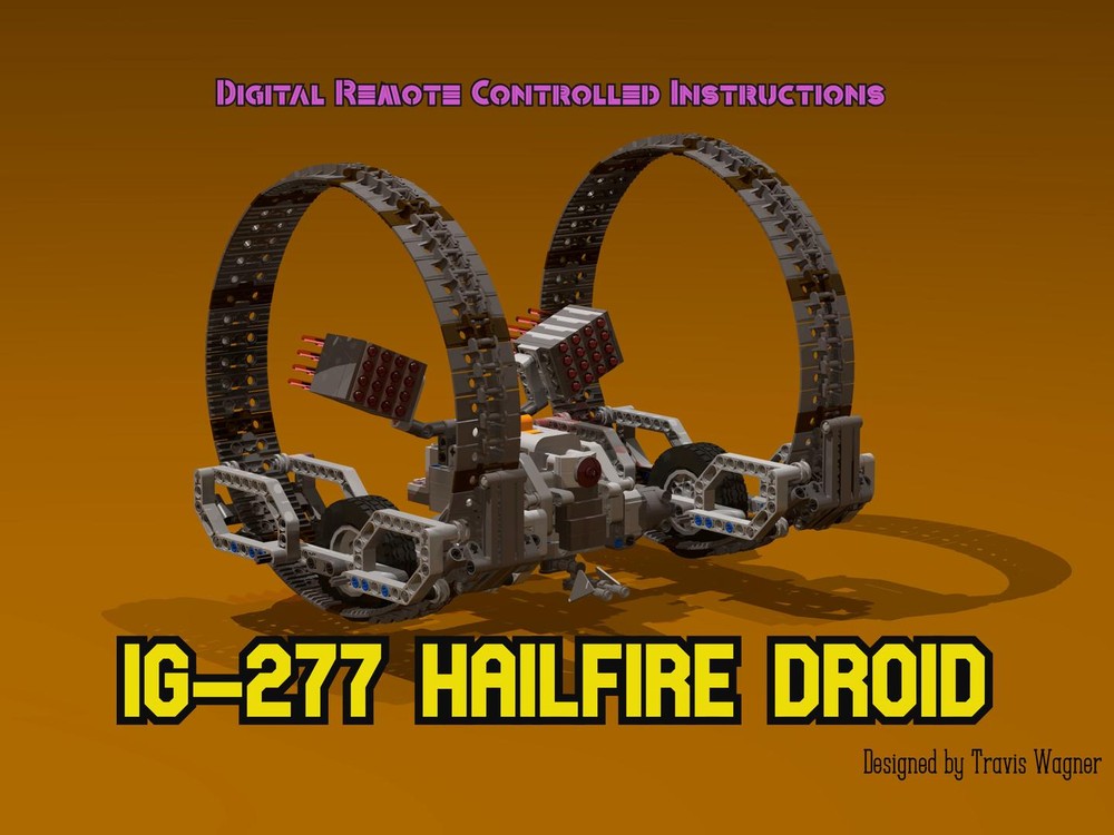 Lego Hailfire Droid RC