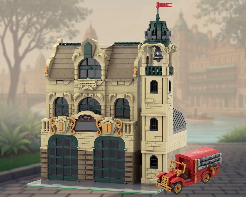 Lego City Modular #12 - The Engine House No. 1