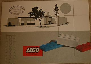 Lego 1962 Informational Leaflet - Hobby and Model Building German