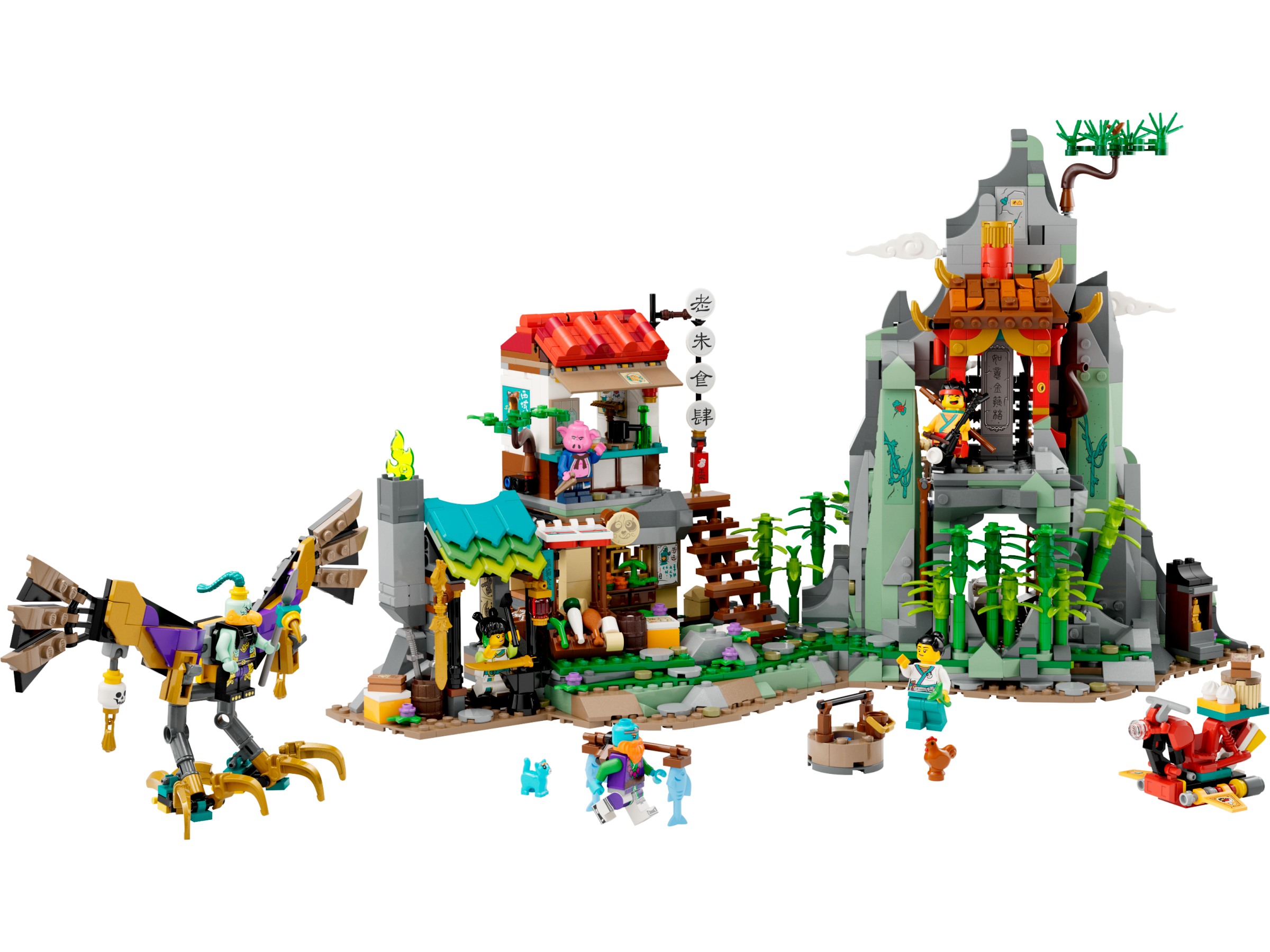 Lego Monkie Kid's Team Hideout