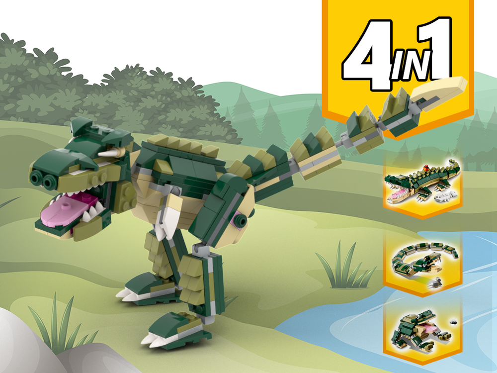 Lego 31121 Allosaurus Alternative Build