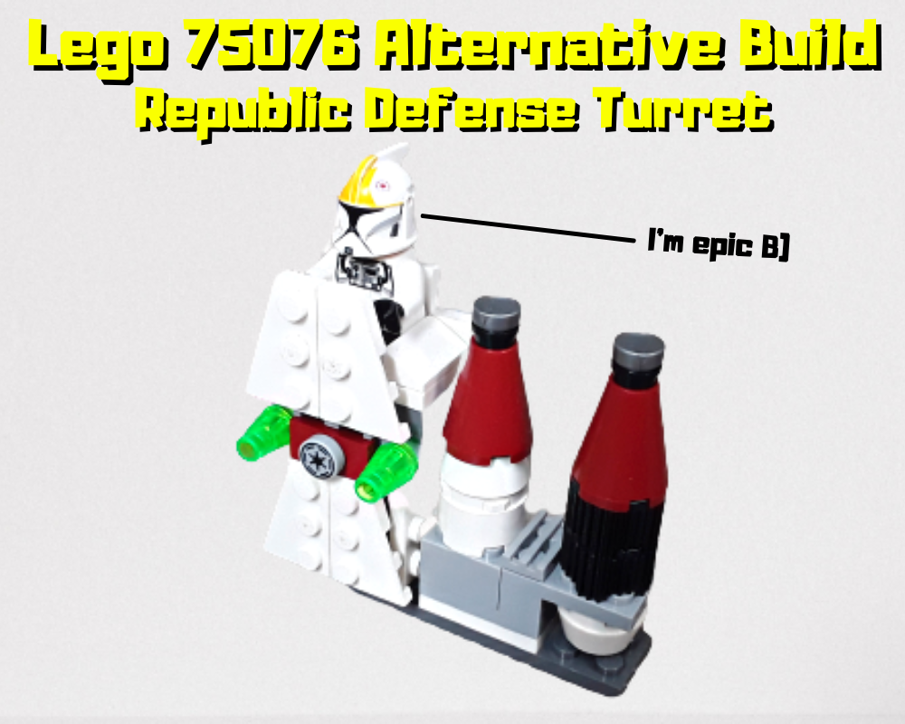 Lego Republic Defense Turret