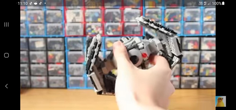 Lego TIE Interceptor wings for set 75300