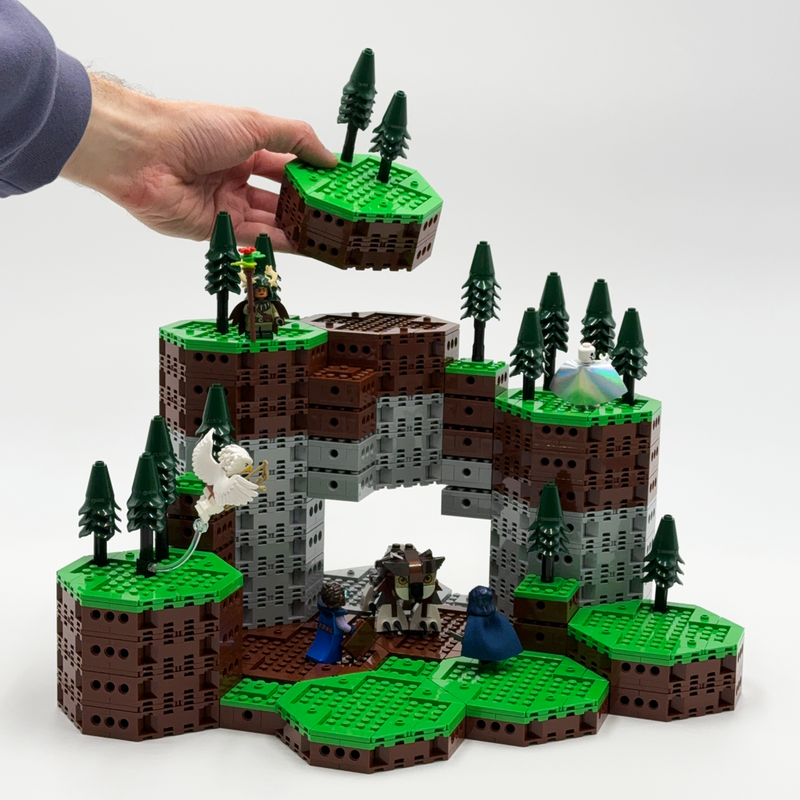 Lego Rapid Terrain Tile System