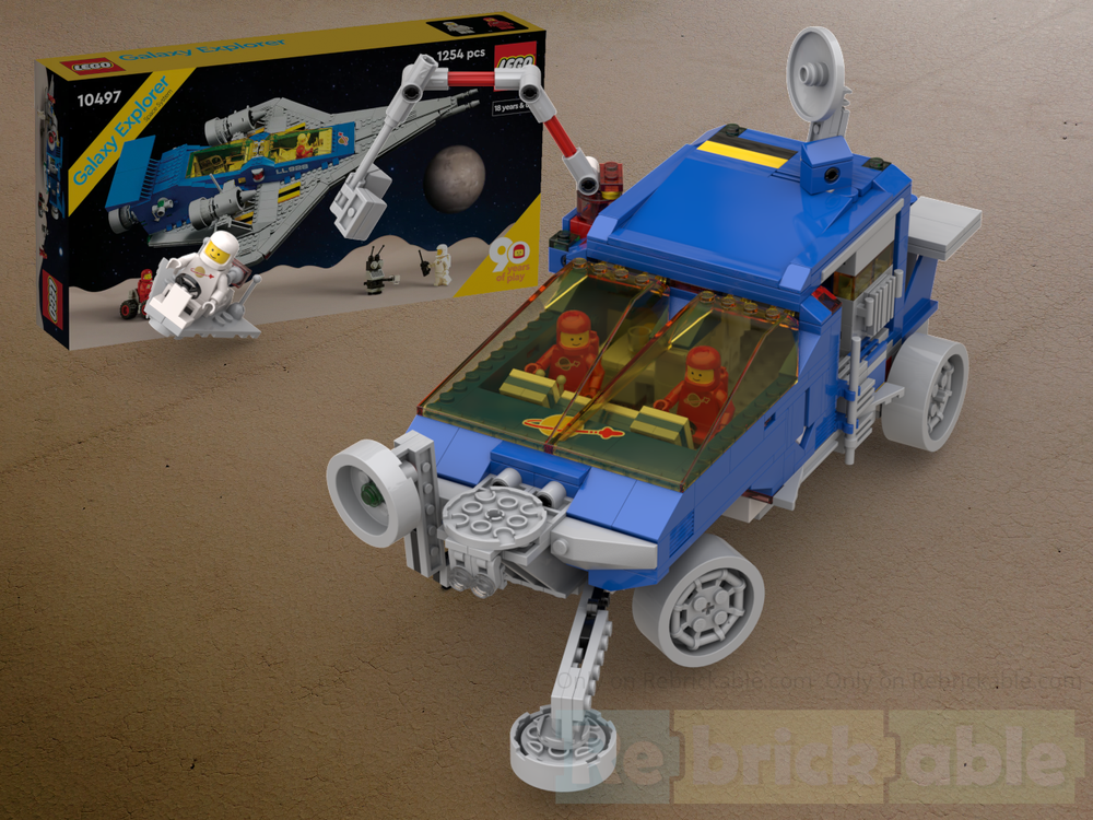 Lego Galaxy Geo Science Vehicle from 10497 Galaxy Explorer