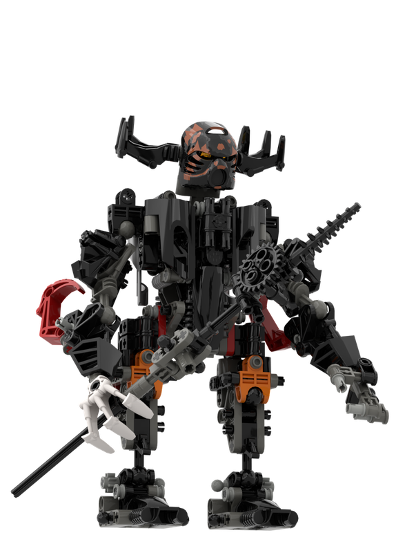 Lego Bionicle 2001 Makuta Combiner Model
