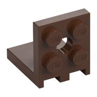 Lego Bracket 2 x 2 - 2 x 2 / Brown