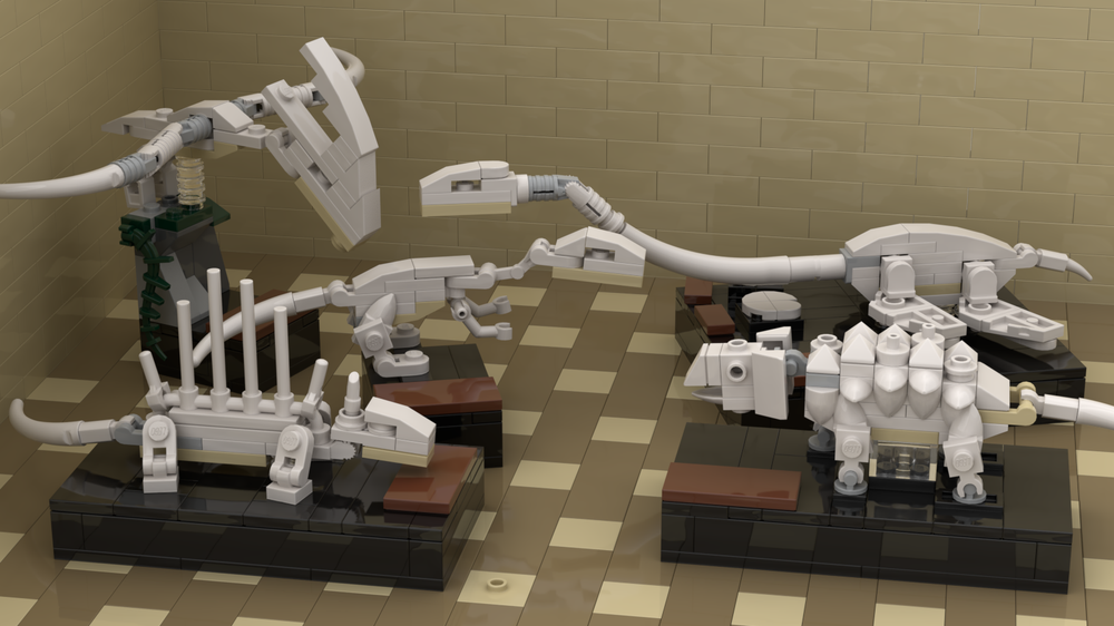 Lego 21320 Five prehistoric creatures